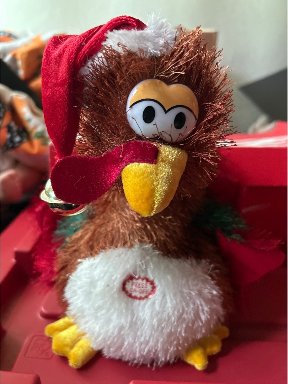 Dan Dee Plush automated Turkey Christmas Toy with Sound